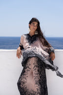 BLACK PAISLEY CO-ORD SET