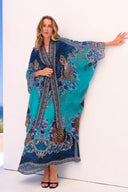 BLUE TIGRESS MEDIUM CAPE - Czarina