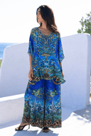 BOHO BLUES BUTTERFLY TOP - Czarina