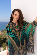 EMERALD EMPRESS KAFTAN TOP W SLEEVES - Czarina