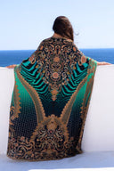 EMERALD EMPRESS LONG CAPE - Czarina