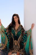 EMERALD EMPRESS LONG CAPE - Czarina