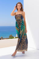 EMERALD EMPRESS S - S MIDI DRESS - Czarina