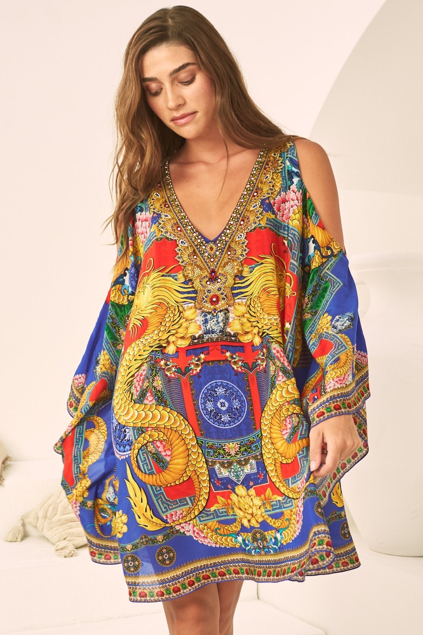 KINGDOM OF DRAGONS KAFTAN DRESS - Czarina