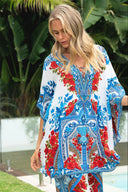 LOST IN AZURE BUTTERFLY TOP SET - Czarina
