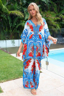 LOST IN AZURE BUTTERFLY TOP SET - Czarina