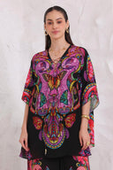MIDNIGHT WINGS BUTTERFLY TOP - Czarina