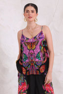 MIDNIGHT WINGS CAMI TOP - Czarina