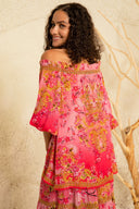 Pink Candy Off Shoulder Top - Czarina