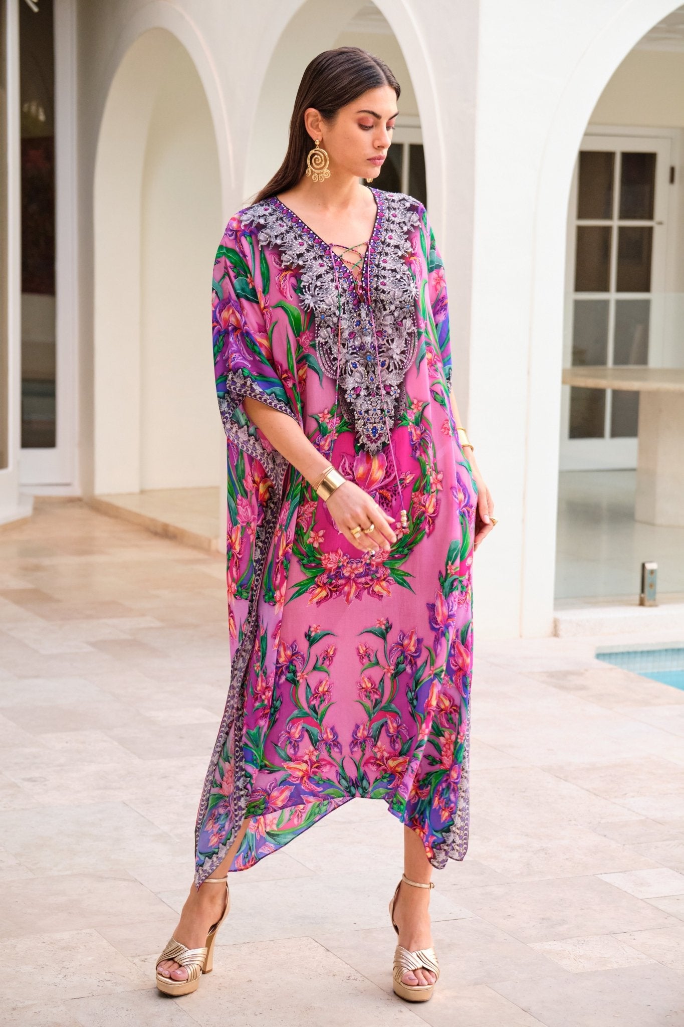 PINK DIAMOND MEDIUM KAFTAN