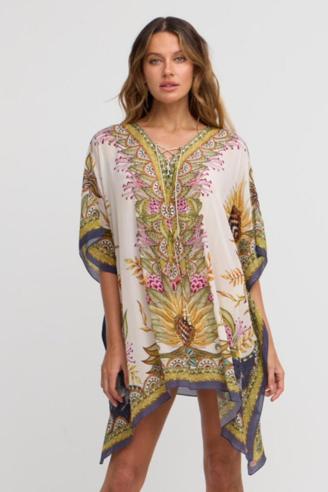 Princess Of Savannah Kaftan Top - Czarina