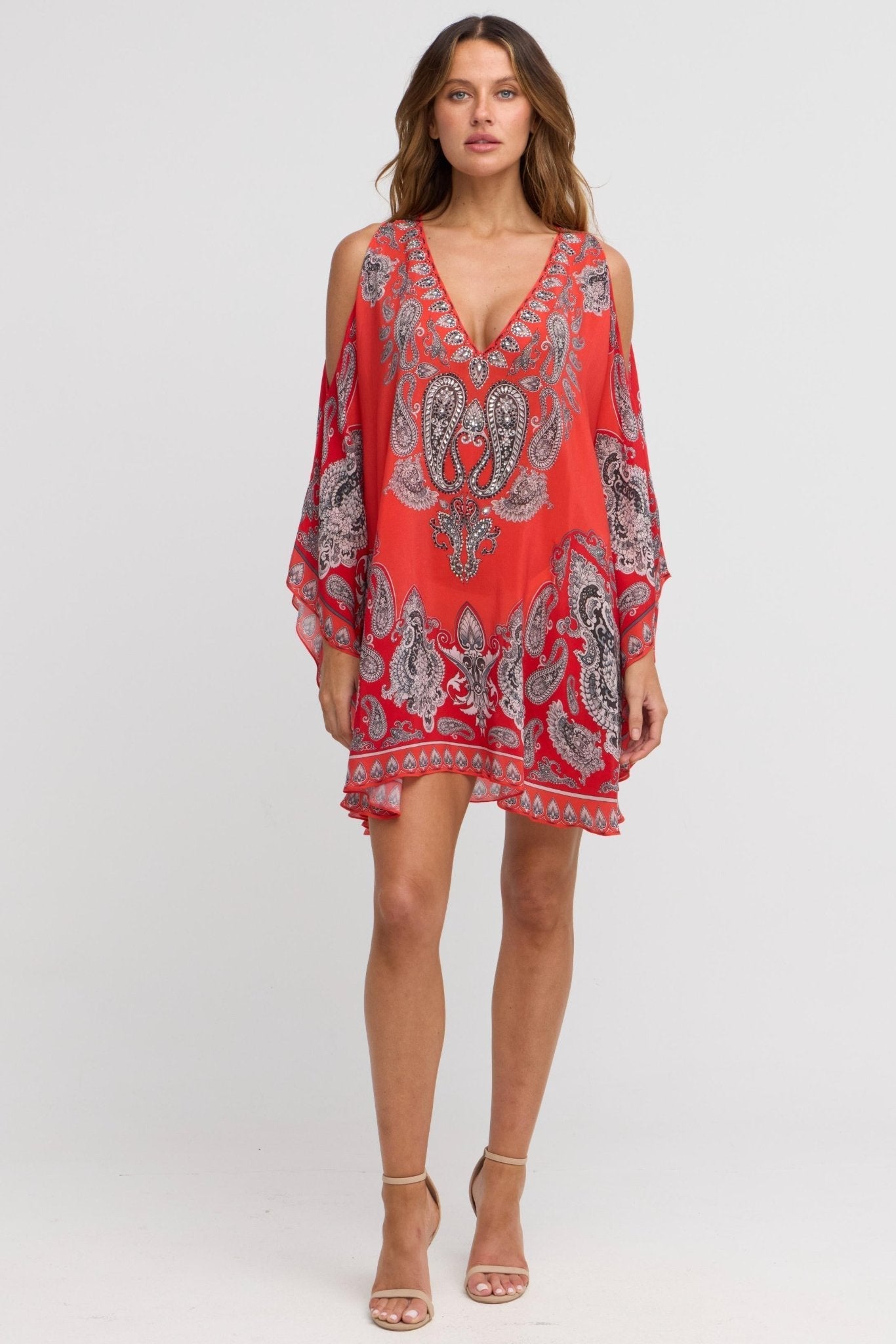 Spicy Margarita Kaftan Dress - Czarina