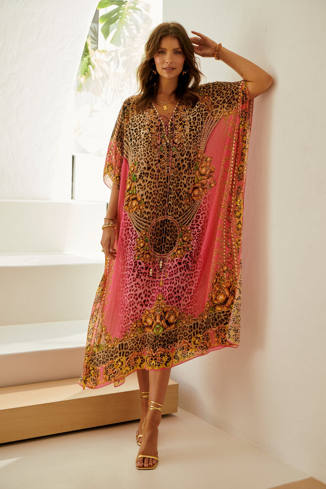 PRINCESS LEOPARD MEDIUM KAFTAN