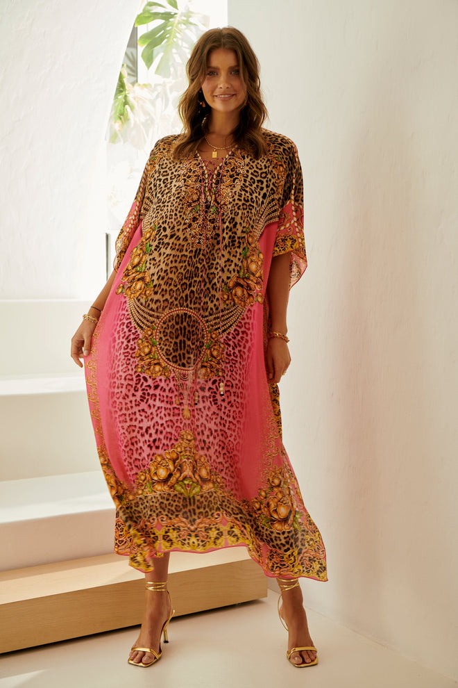 PRINCESS LEOPARD MEDIUM KAFTAN