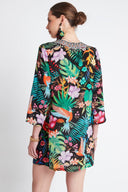 TROPICAL FLORALS TUNIC