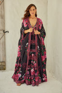 ROMANTIC JEWELS LONG CAPE