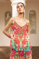 BLUE BLOSSOM CAMI TOP - Czarina