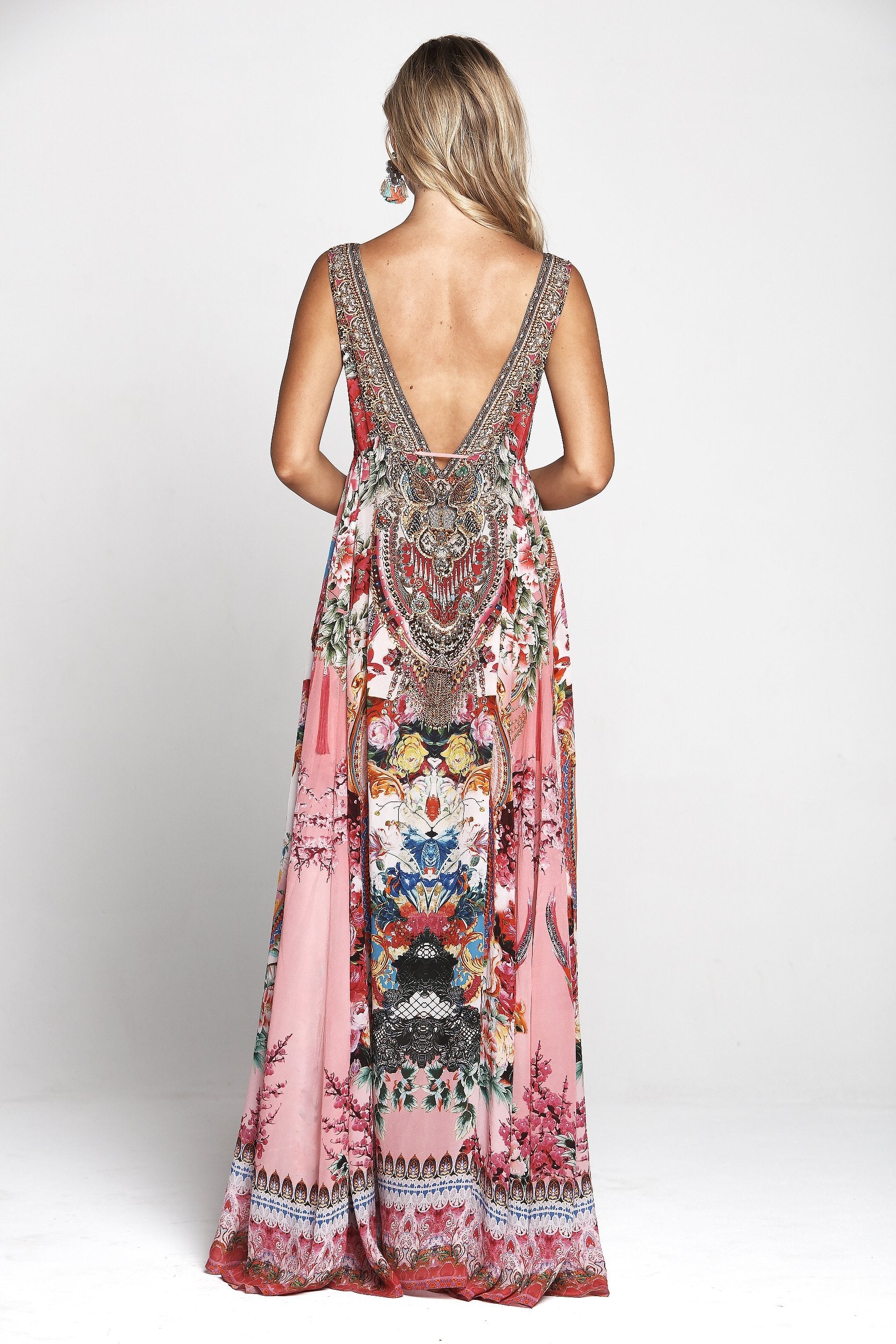 SKY BLUSH MAXI DRESS