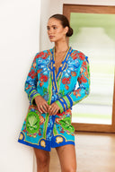 DEEP IN THE OCEAN BLAZER DRESS - Czarina