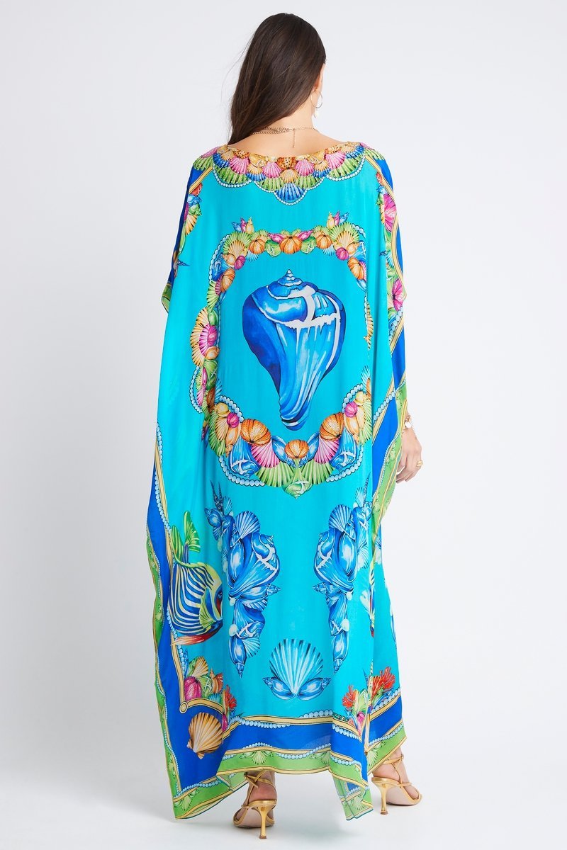 DEEP IN THE OCEAN RN LONG KAFTAN - PRE ORDER - Czarina