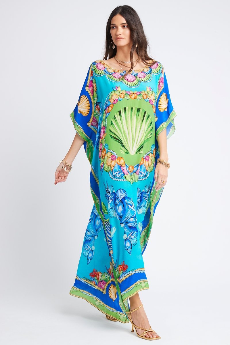 DEEP IN THE OCEAN RN LONG KAFTAN - PRE ORDER - Czarina