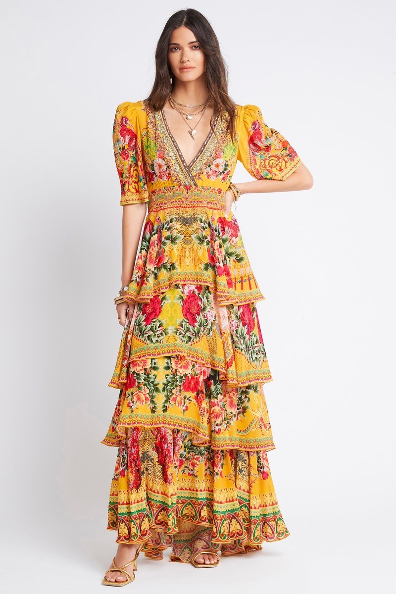 ENDLESS SUMMER CROSS OVER MAXI DRESS - PRE ORDER - Czarina