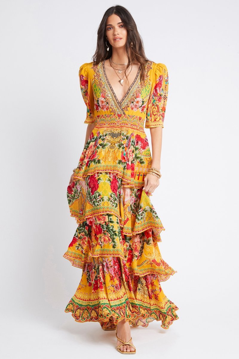 ENDLESS SUMMER CROSS OVER MAXI DRESS - PRE ORDER - Czarina