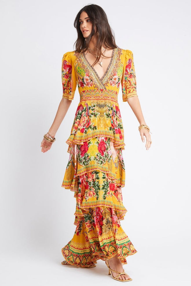 ENDLESS SUMMER CROSS OVER MAXI DRESS - PRE ORDER - Czarina