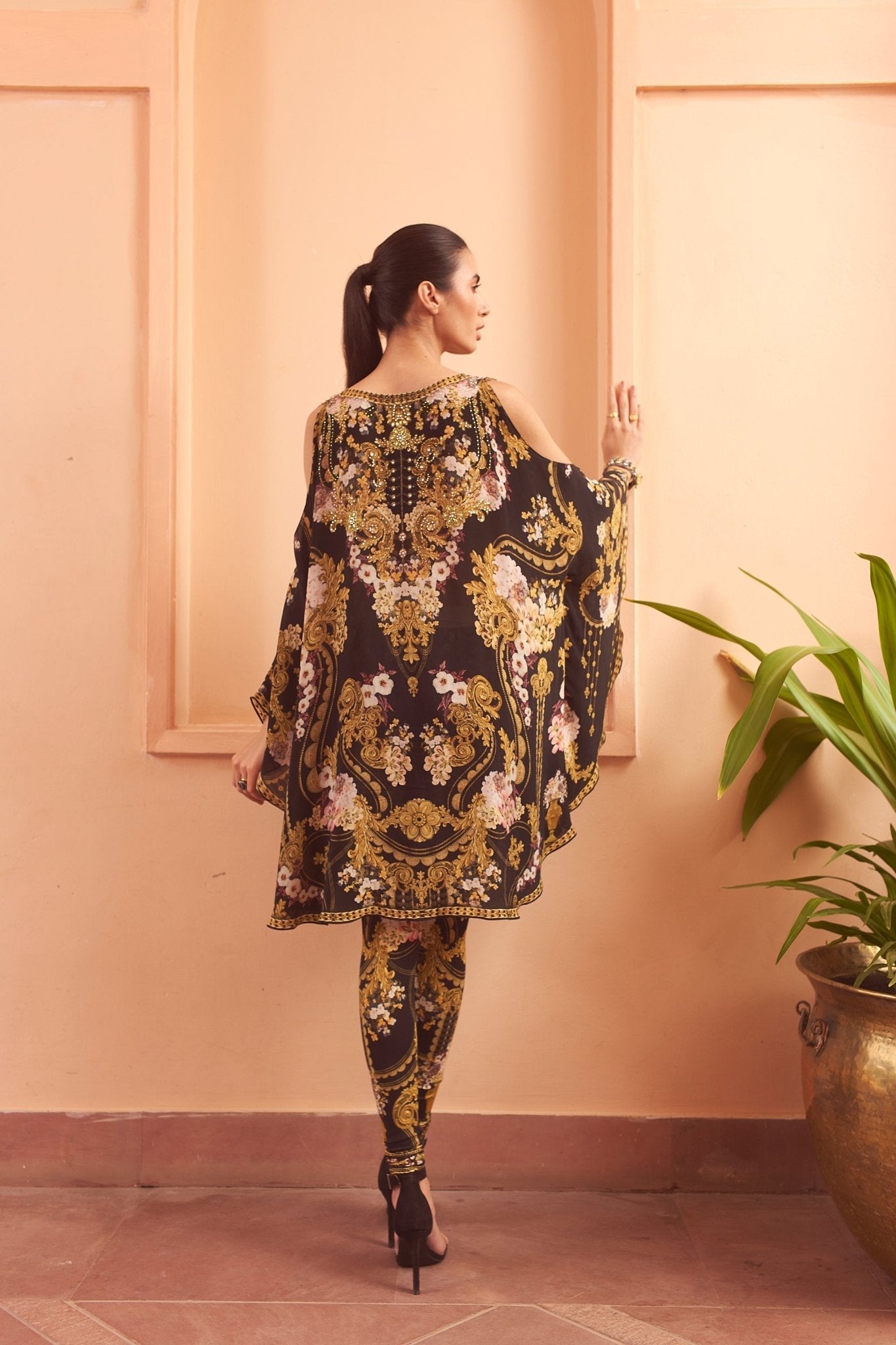 GOLDEN GIRL KAFTAN DRESS - Czarina