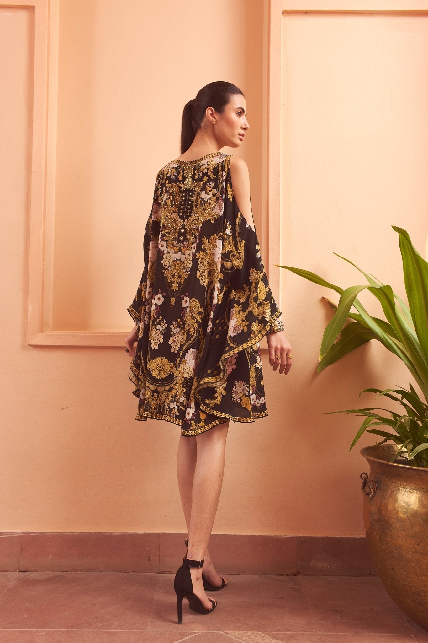 GOLDEN GIRL KAFTAN DRESS - Czarina