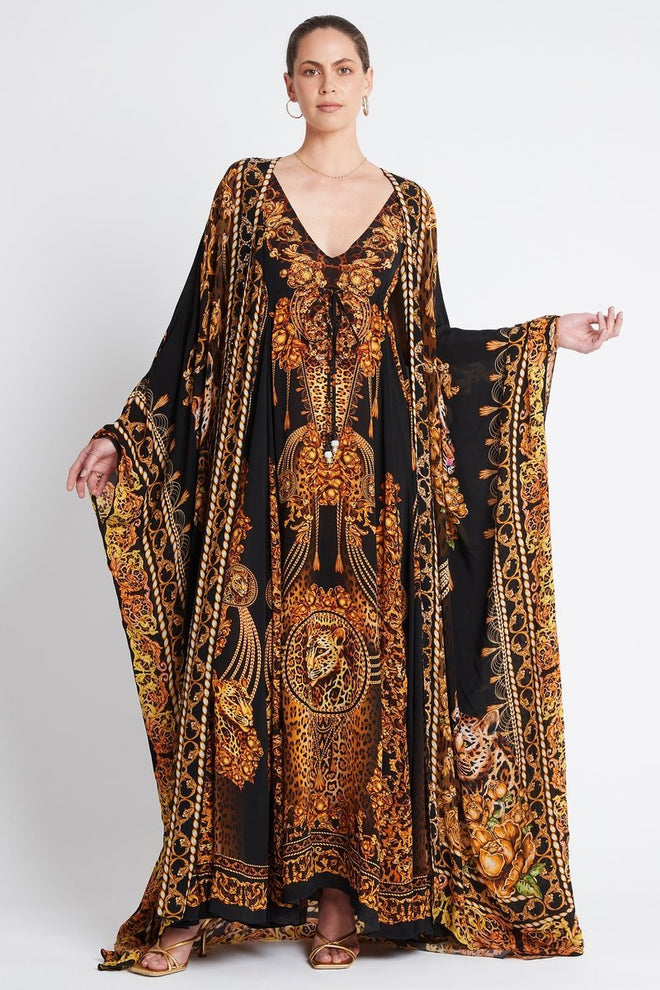 GOLDEN LADY LONG CAPE - Czarina