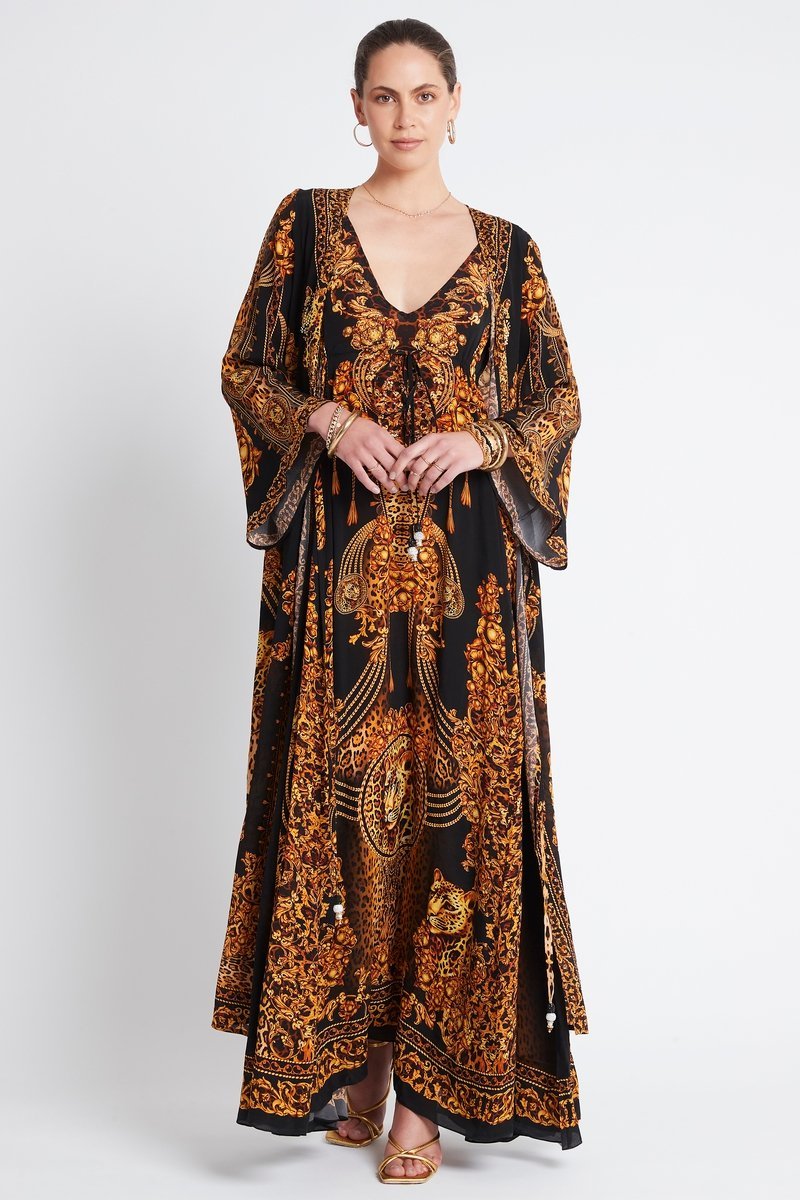 GOLDEN LADY MAXI DRESS - Czarina