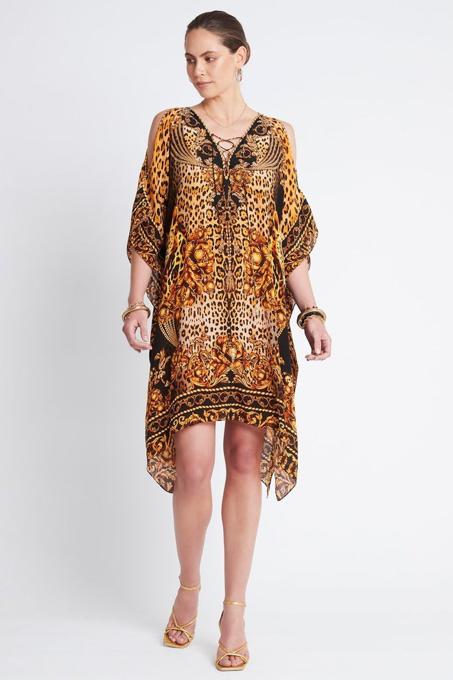 GOLDEN LADY SHORT KAFTAN W SLIT - Czarina