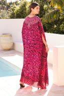 HEART FOREVER ROUND NECK LONG KAFTAN - Czarina
