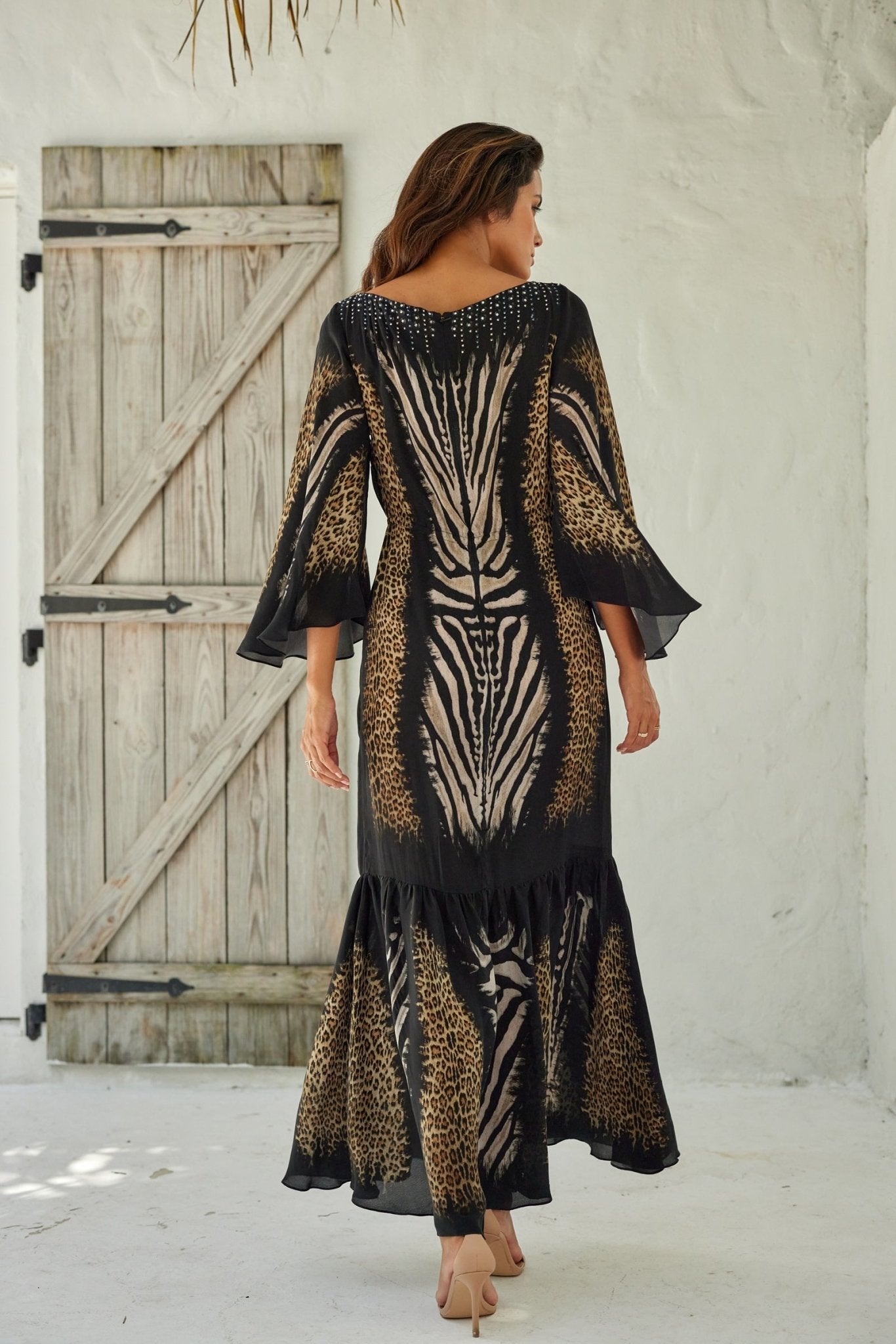 WILD ELEGANCE COCKTAIL MAXI DRESS