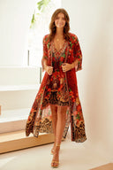 LEOPARDESS KAFTAN DRESS - Czarina