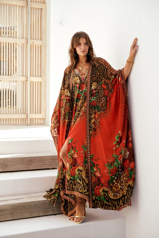 LEOPARDESS LONG CAPE - Czarina