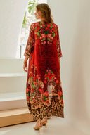 ROUGE LONG JACKET W SPLIT SLEEVES