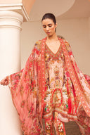 PINK CASTLE MEDIUM CAPE - Czarina