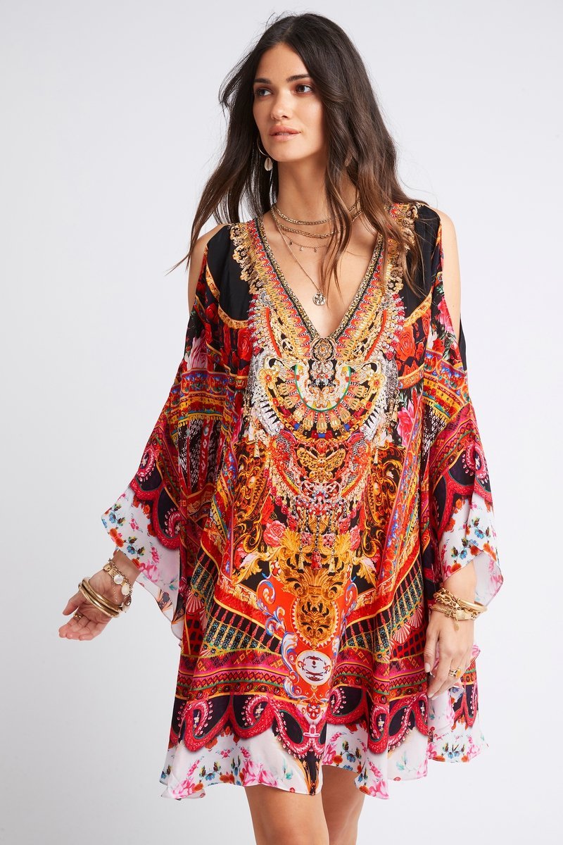 SHE WAS POWERFUL KAFTAN DRESS - Czarina